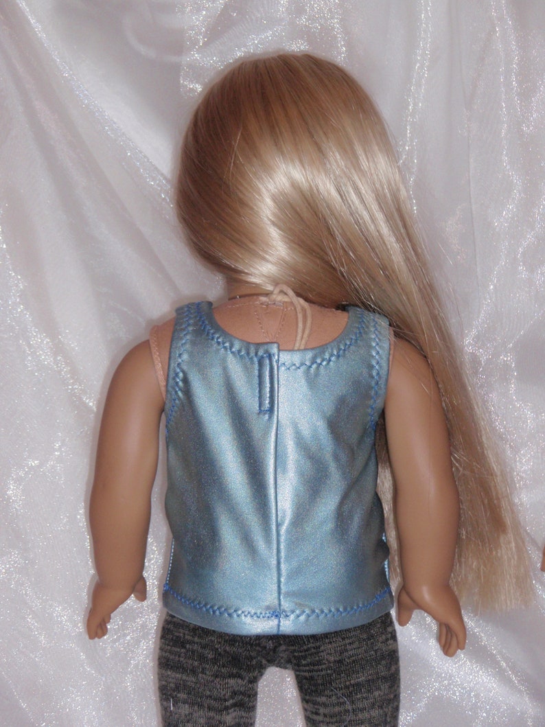 Girl Doll Clothes Summer Doll Clothes 18 Doll Clothes AG Doll Clothes 18 Inch Doll Assorted Colors Cotton Jersey Tank Top