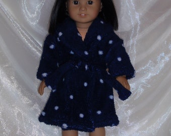 18 Inch Doll Blue Doll Robes, AG Doll Clothes, 18" Doll Clothes, Boy Doll Clothes, Girl Doll Clothes, Girl Doll Robes