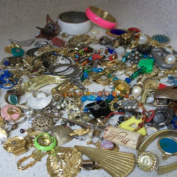 Supplies for Jewelry, Mixed Media, Up-cycling