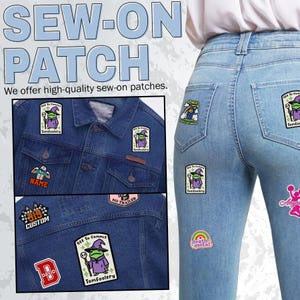 Off To Commit Tomfoolery Patch Funny Wizard Frog DnD Chaotic Fantasy Cottagecore Embroidered Patches Keychain Sew On Iron On Gift image 8