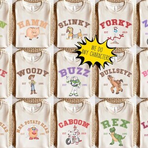 Retro Disney Toy Story Shirt, Disney Coquette Pixar Shirt, Custom Woody Jessie Buzz Lightyear Shirt, Coquette You've Got A Friend In Me Tee image 1