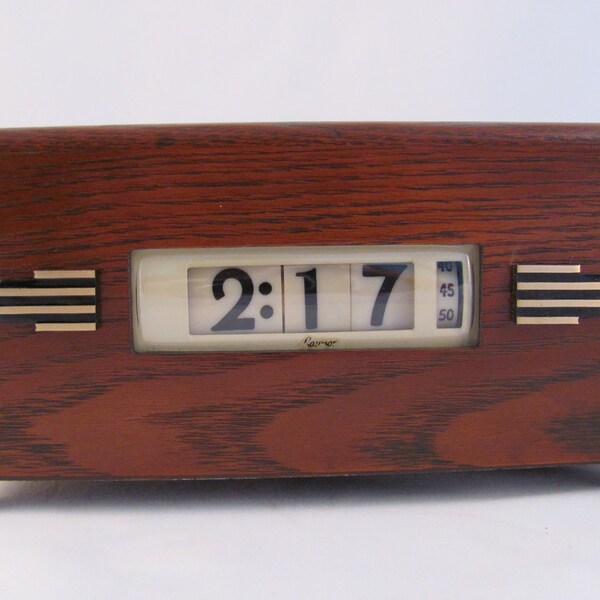 Lawson Clock 217 Southerner Art Deco by KEM Weber