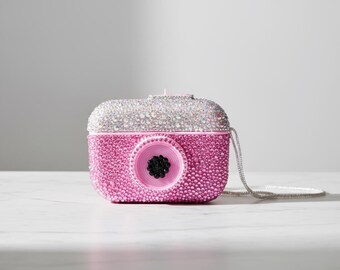 De roze Paparazzi Glam Cam-portemonnee | Handgemaakt | De Glam'More-collectie van @thatskandice