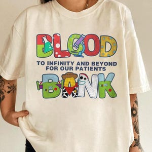 Blood Bank, Toy Story Lab Week 2026, Funny Science Lover Gift, To Infinity & Beyond, Lab Story, 2026 ,Scientist merch, Lab Week, Med Tech image 2