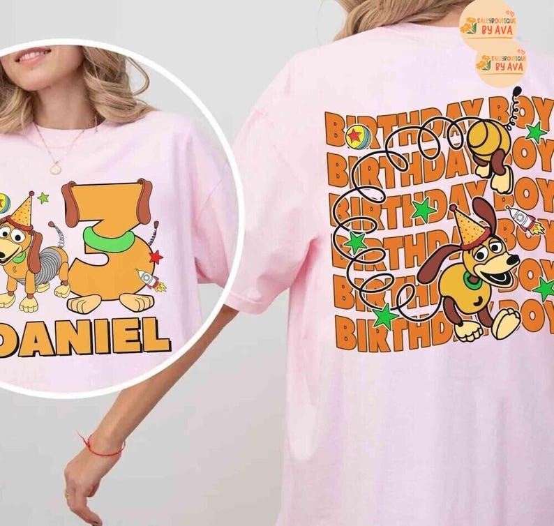 Disneyland Toy Story Birthday shirts, Lilypad Woody Buzz,Disneyland Birthday Squad Crew Boy Girl shirts, Toy Story Birthday Family Shirt image 5