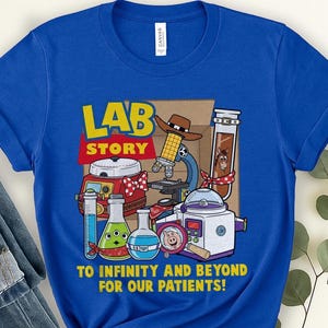 Toy Story Lab Week 2026 Shirt Lab Story Shirt Lab Week Shirt Lab Team Shirt Lab Assistant Shirt Phlebotomist Shirt Med Lab Tech Group Shirt image 4