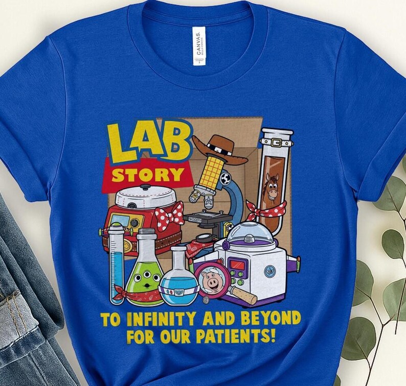 Toy Story Lab Week 2026 Shirt Lab Story Shirt Lab Week Shirt Lab Team Shirt Lab Assistant Shirt Phlebotomist Shirt Med Lab Tech Group Shirt image 4