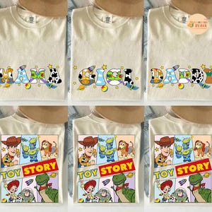 Toy Story Mommy Daddy T-Shirt, Disneyland Mom Dad Life Tee, Dad and Mom Shirt, Mother and Father Gift Shirt, Disneyland Family Trip Shirt image 1