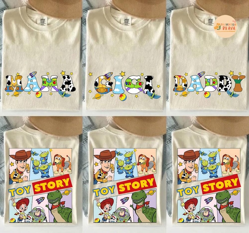 Toy Story Mommy Daddy T-Shirt, Disneyland Mom Dad Life Tee, Dad and Mom Shirt, Mother and Father Gift Shirt, Disneyland Family Trip Shirt image 1