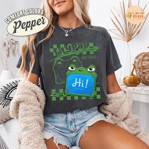 Retro Disneyland Pixar Toy Story 5 All Characters Checkered Signature Shirt, Lilypad, Woody, Buzz, Jessie, Bo Peep, Froky Group Matching Tee immagine 5