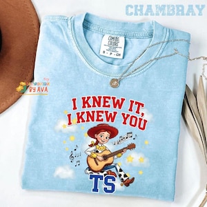 Disneyland Toy Story 5 I Knew It, I Knew You Music Shirt, Toy Story 5 Movie 2026, Jessie Toy Story 5 Inspired Shirt image 1
