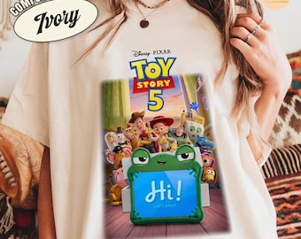Disneyland Pixar Toy Story 5 Shirt, Woody Buzz Lightyear Jessie Lilypad Shirt, Lilypad Toy Story 5 Shirt, Disneyland Movie Characters Shirt