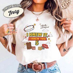 Toy Story 5 Friendship I Knew It I Knew You,Toy Story 5 Movie Tee, To Infinity And Beyond, You've Got A Friend In Me, Toy Story Land image 4