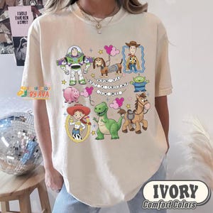 Coquette Disneyland Toy Story You've Got A Friend In Me Shirt, Toy Story Characters Tee, Family Matching Shirt, Disneyland Trip Shirt bild 5