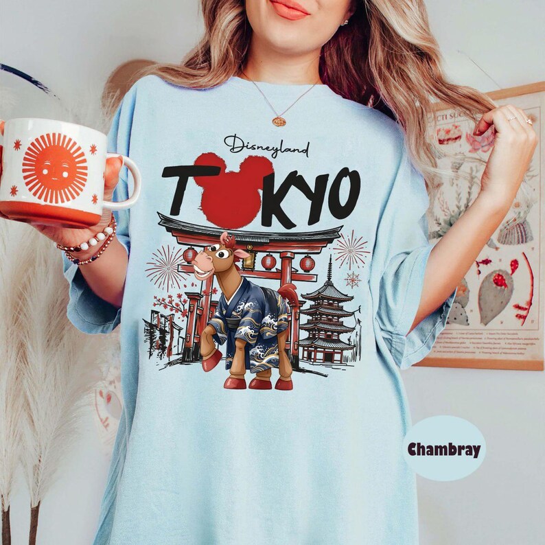 Tokyo Disneyland Toy Story Kimono Shirt, Tokyo Family Trip Tee, Disneyland Matching Shirts, Japan Vacation Girl Trip Tee, Personalized Shirt image 7