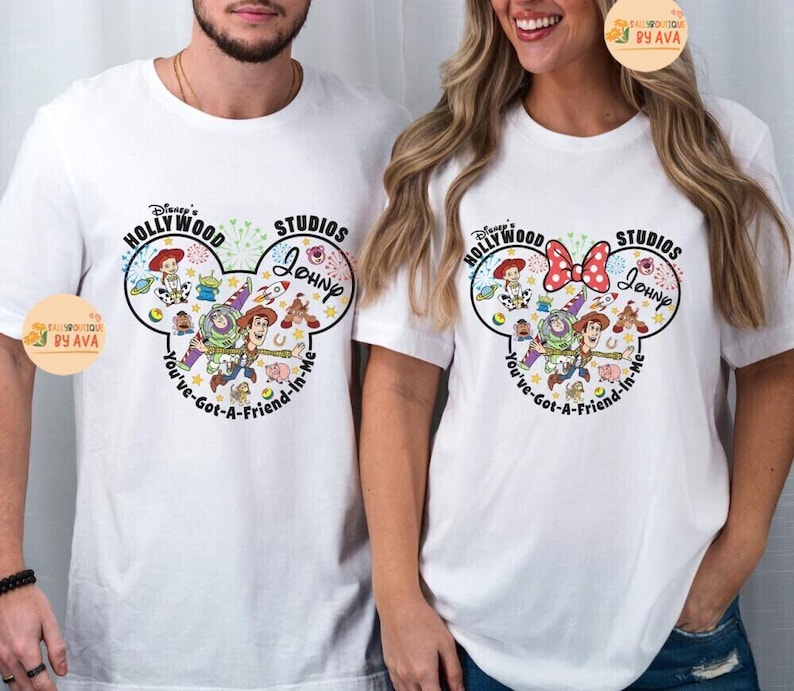 Disneyland You've Got A Friend In Me Toy Story Shirt, Hollywood Studios Shirt, Toy Story Family Matching Shirt, Woody Buzz Lightyear Shirt Bild 4