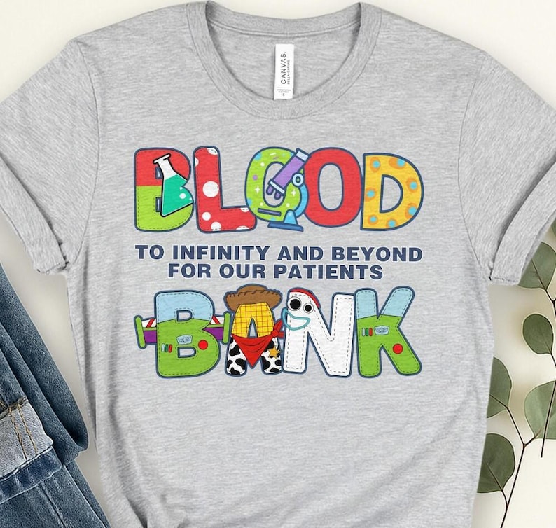 Blood Bank, Toy Story Lab Week 2026, Funny Science Lover Gift, To Infinity & Beyond, Lab Story, 2026 ,Scientist merch, Lab Week, Med Tech image 7