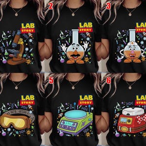 Disneyland Toy Story Lab Week 2026 Shirt, Buzz Lightyear Woody Jessie Bo Peep Lab Story 2026 Shirt, Lab Team, Med Lab Clinical Laboratory image 4