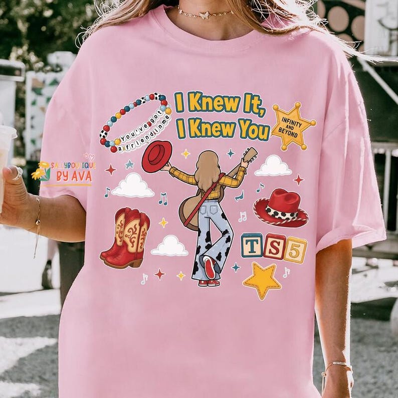 Disneyland Pixar Toy Story 5 I Knew It I Knew You Shirt, Toy Story 5 Shirt, Funny Family Matching Gift, Lilypad Buzz Woody Jessie Toy Story zdjęcie 6