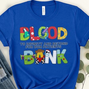 Blood Bank, Toy Story Lab Week 2026, Funny Science Lover Gift, To Infinity & Beyond, Lab Story, 2026 ,Scientist merch, Lab Week, Med Tech image 9