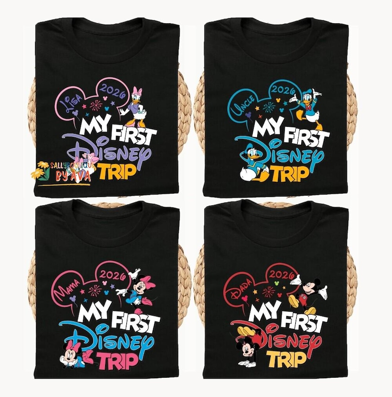 Camiseta de mi primer viaje a Disneyland, camisetas a juego de Toy Story para Disneyland, camisetas familiares para vacaciones en Disneyland, camiseta de Disneyland, primer viaje a Disneyworld imagen 6