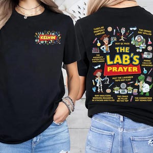 Toy Story Lab Week 2026 Shirt/The Lab's Prayer Shirt/Medical Lab Science/Laboratory Lab Tech Team Shirt, Lab Scientist Med Tech Shirt image 2