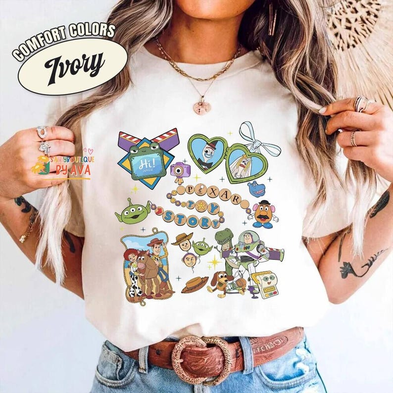 Toy Story 5 Disneyland Shirt, You've Got A Friend In Me Tee, Woody Buzz Etch Lenny Mr Spell Lilypad, Family Vacation 2026 Trip Shirt image 6