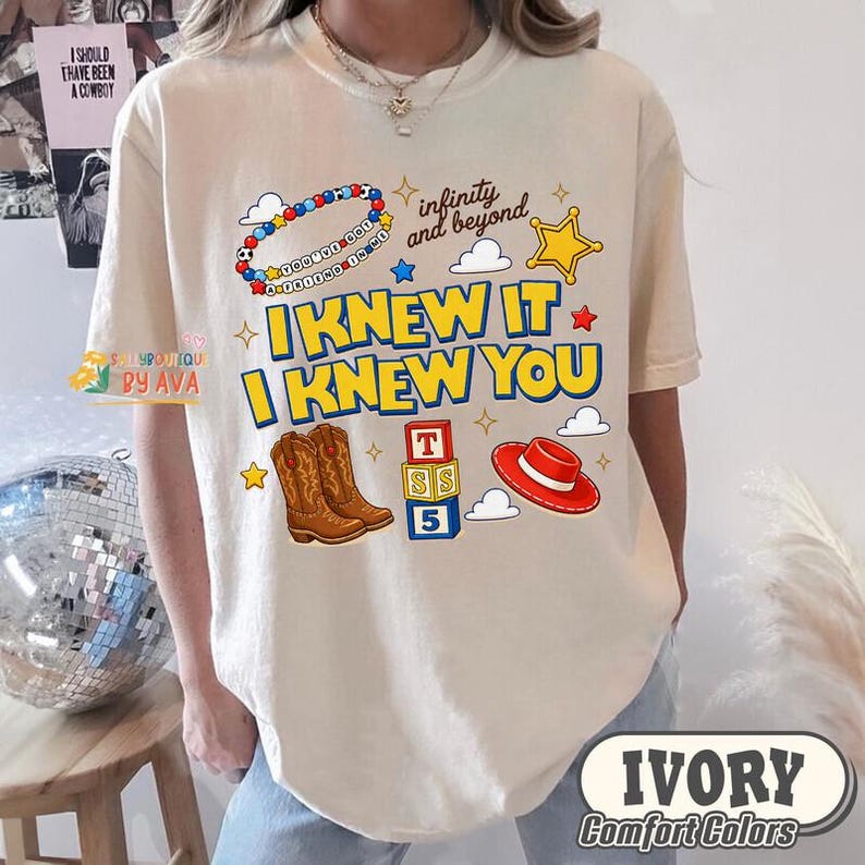 Toy Story 5 I Knew It I Knew You Friendship Shirt, Comfort Colors Disneyland Pixar Toy Story 5 Inspired Shirt, Disneyland Friends Shirt image 5