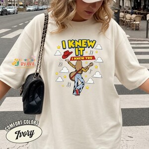 Comfort Colors I Knew It, I Knew You Toy Story 5 T-Shirt, Toy Story 13 Cloud Summer Beach Shirt, Gift For Music Fan, Music 2026 Tshirt image 4