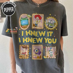 Disneyland Pixar Toy Story 5 I Knew It I Knew You Shirt, Lilypad Buzz Woody Jessie Toy Story Land You've Got a Friend In Me Shirt image 1