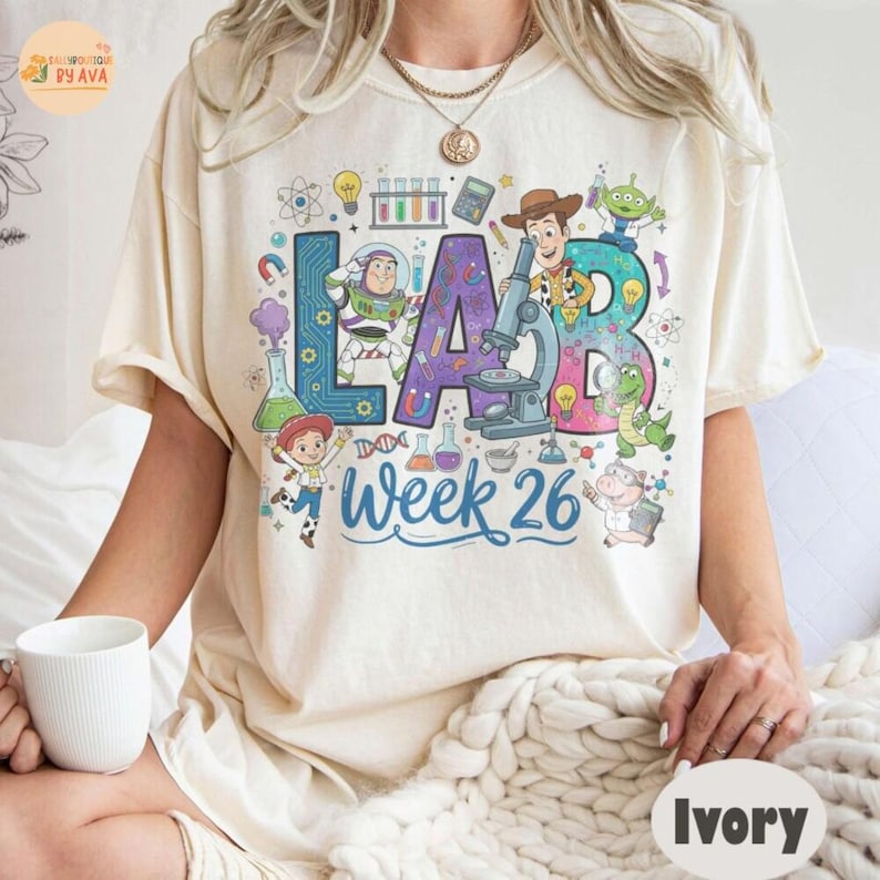 Vintage Lab Week 2026 Shirt, Laboratory Team Tees, Lab Toy Story Tee, Lab Assistant Gift Shirt, Phlebotomist Shirt, Medical Lab Tee image 1