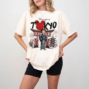 Tokyo Disneyland Toy Story Kimono Shirt, Tokyo Family Trip Tee, Disneyland Matching Shirts, Japan Vacation Girl Trip Tee, Personalized Shirt image 5