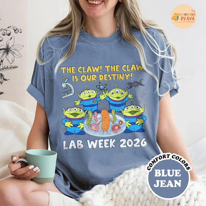 Aliens Toy Story Lab Week 2026 shirt, Lab Week Story shirt, Toy Story Aliens Lab Tech Team Science Tee, Med Lab Clinical Laboratory Matching image 1