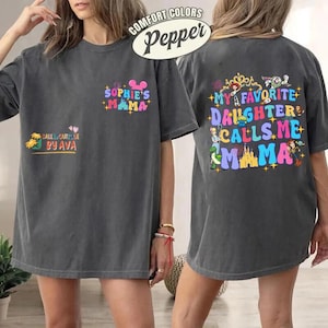 Custom Toy Story Mama Mother's Day Shirt, Disneyland My Favorite Daughter Calls Me Mama Shirt, Gift for Mom, Personalized Mama Shirt image 1