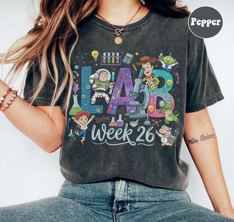 Vintage Lab Week 2026 Shirt, Laboratory Team Tees, Lab Toy Story Tee, Lab Assistant Gift Shirt, Phlebotomist Shirt, Medical Lab Tee image 2