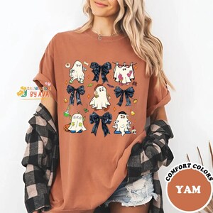 Toy Story Halloween Shirt 2026, Ghost Characters Tee, Spooky Coquette Bow Shirt, Halloween 2026 Spooky Season, Disneyland Gift for Her image 1