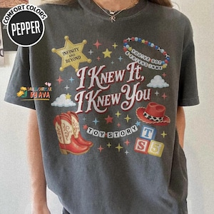 Toy Story 5 I Knew It, I Knew You Music Shirt, Toy Story 5 Movie 2026, Jessie Toy Story 5 Inspired Shirt, You've Got a Friend In Me bild 1