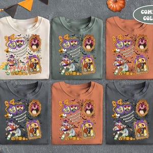 Camiseta Comfort Colors® Coquette de Toy Story para Halloween, Camiseta de Disneyland para Halloween, Camiseta vintage de Toy Story, Fiesta de Mickey No Tan Aterradora 2026 imagen 2