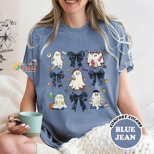 Toy Story Halloween Shirt 2026, Ghost Characters Tee, Spooky Coquette Bow Shirt, Halloween 2026 Spooky Season, Disneyland Gift for Her image 4