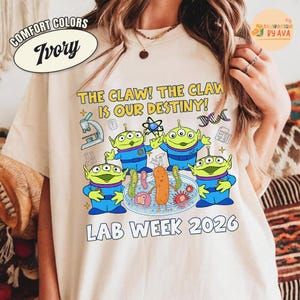 Aliens Toy Story Lab Week 2026 shirt, Lab Week Story shirt, Toy Story Aliens Lab Tech Team Science Tee, Med Lab Clinical Laboratory Matching image 1