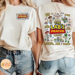 Toy Story Lab Week 2026 Shirt/The Lab's Prayer Shirt/Medical Lab Science/Laboratory Lab Tech Team Shirt, Lab Scientist Med Tech Shirt image 1