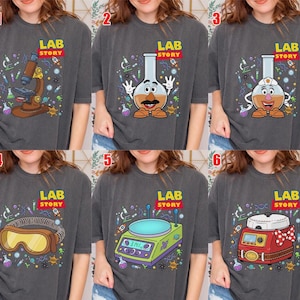Disneyland Toy Story Lab Week 2026 Shirt, Buzz Lightyear Woody Jessie Bo Peep Lab Story 2026 Shirt, Lab Team, Med Lab Clinical Laboratory image 6