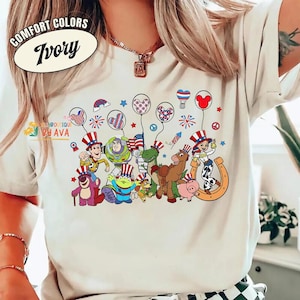 Toy Story Disneyland 4th Of July Independence Day Shirt, America Red White Blue Shirts, 250th USA Anniversary Shirt, Independence Day 2026 image 1