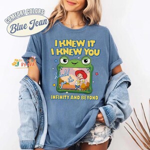 I Knew It I Knew You Toy Story 5 Shirt, Toy Story 5 Shirt, Infinity and Beyond Jessie Tee, Disneyland Toy Story 5 Birthday Shirt image 4
