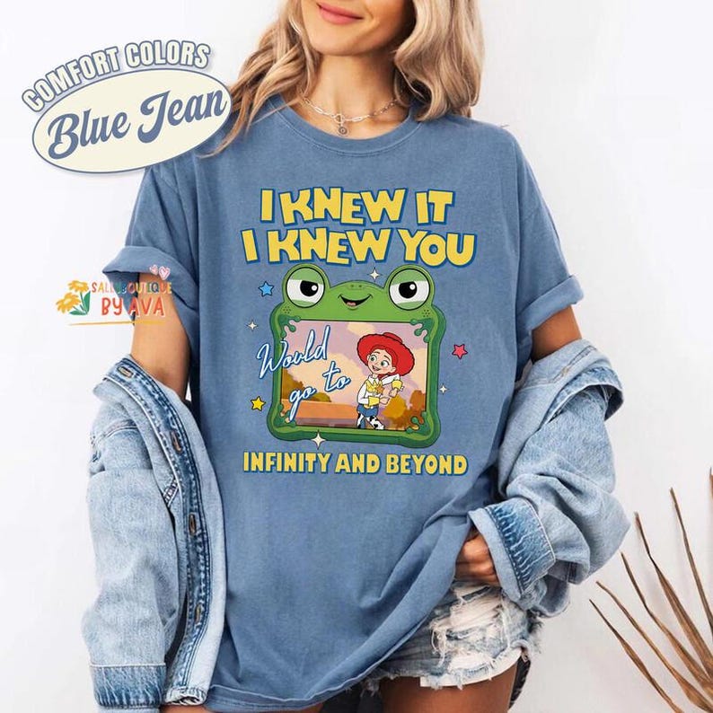 I Knew It I Knew You Toy Story 5 Shirt, Toy Story 5 Shirt, Infinity and Beyond Jessie Tee, Disneyland Toy Story 5 Birthday Shirt image 4
