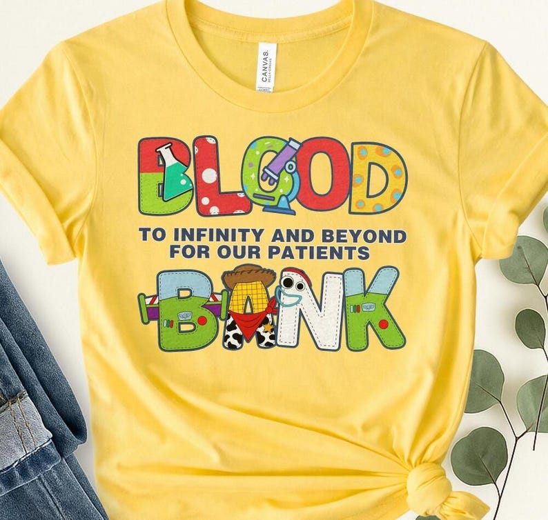 Blood Bank, Toy Story Lab Week 2026, Funny Science Lover Gift, To Infinity & Beyond, Lab Story, 2026 ,Scientist merch, Lab Week, Med Tech image 5