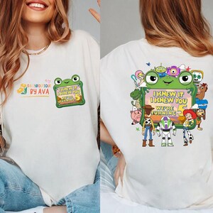 Disneyland Pixar Toy Story 5 I Knew It I Knew You Were Turning 5 Shirt, Toy Story 5 Birthday Shirt, Toy Story Were Turning 5 image 2