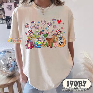 Toy Story Disneyland 4th Of July Independence Day Shirt, America Red White Blue Shirts, 250th USA Anniversary Shirt, Independence Day 2026 image 5