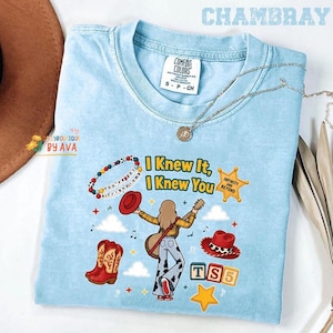 Disneyland Pixar Toy Story 5 I Knew It I Knew You Shirt, Toy Story 5 Shirt, Funny Family Matching Gift, Lilypad Buzz Woody Jessie Toy Story zdjęcie 1