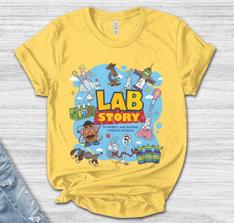 Lab Week 2026 Toy Story Shirt, Laboratory Team, Medical Lab Tech Shirt, Medical Assistant Barb, Patient Care Tech Lab Week Group Team Shirt image 4